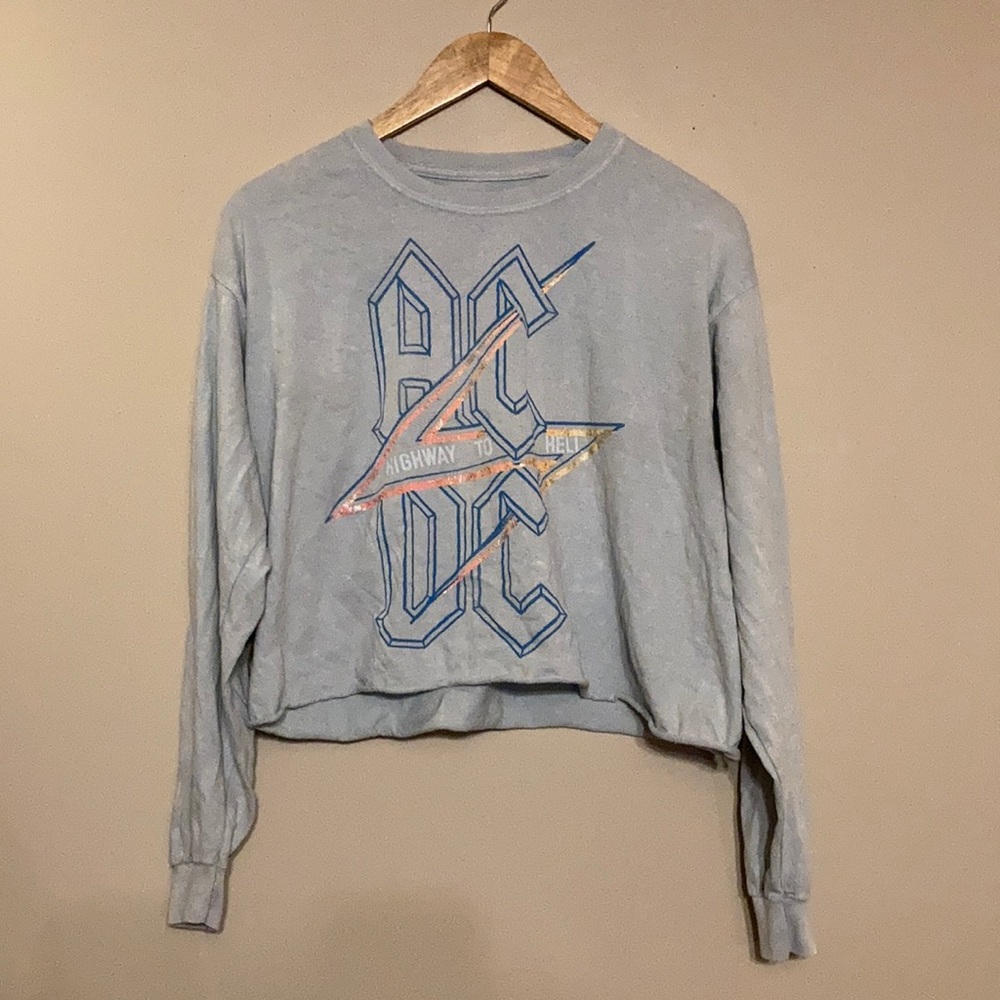 AC DC Crop Top